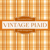 Vintage Plaid Digital Paper DP789 - Digital Paper Shop