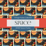 Space Posters Digital Paper DP6907 - Digital Paper Shop