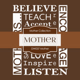 Mother Digital Paper DW037 - Digital Paper Shop