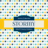 Stormy Patterns Digital Paper DP6197C - Digital Paper Shop