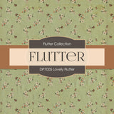 Lovely Flutter Digital Paper DP7005 - Digital Paper Shop