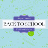 Back To School Digital Paper DP1639 - Digital Paper Shop