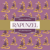 Rapunzel Digital Paper DP1366 - Digital Paper Shop