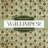 Vintage Wallpapers Digital Paper DP592 - Digital Paper Shop
