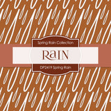 Spring Rain Digital Paper DP2419 - Digital Paper Shop