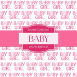 Baby Girl Digital Paper DP3795A - Digital Paper Shop