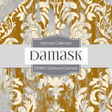 Distressed Damask Digital Paper DP2891 - Digital Paper Shop