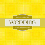 Yellow Wedding Digital Paper DP900 - Digital Paper Shop - 4