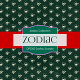 Zodiac Scorpio Digital Paper DP3352 - Digital Paper Shop