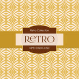 Retro Chic Digital Paper DP512 - Digital Paper Shop - 3