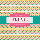 Tribal Prints Digital Paper DP3708A - Digital Paper Shop