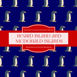 Heard Island and McDonald Islands Digital Paper DP6213 - Digital Paper Shop