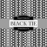 Black Tie Digital Paper DP4043A - Digital Paper Shop