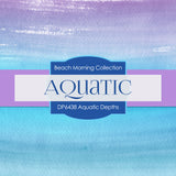 Aquatic Depths Digital Paper DP6438 - Digital Paper Shop