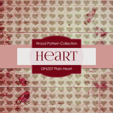 Plain Heart Digital Paper DP6337A - Digital Paper Shop