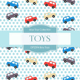 Boy Toys Digital Paper DP2394 - Digital Paper Shop