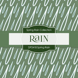 Spring Rain Digital Paper DP2418 - Digital Paper Shop