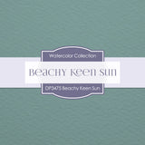 Beachy Keen Sun Digital Paper DP3475 - Digital Paper Shop