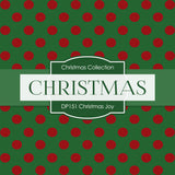 Christmas Joy Digital Paper DP151 - Digital Paper Shop