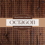 Medium Octagon Digital Paper DP6317A - Digital Paper Shop
