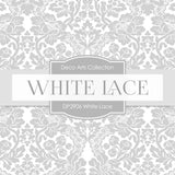 White Lace Digital Paper DP2906 - Digital Paper Shop