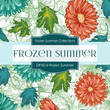 Frozen Summer Digital Paper DP4516 - Digital Paper Shop