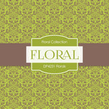 Florals Digital Paper DP4231A - Digital Paper Shop