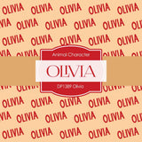 Olivia Digital Paper DP1389 - Digital Paper Shop