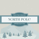 North Pole Digital Paper DP7003 - Digital Paper Shop