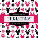 Gothic Christmas Digital Paper DP4948 - Digital Paper Shop