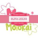 Hawaiian Digital Paper DW011 - Digital Paper Shop