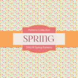 Spring Patterns Digital Paper DP6199C - Digital Paper Shop