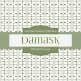 Damask Digital Paper DP2145 - Digital Paper Shop
