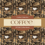 Coffee Break Digital Paper DP7040 - Digital Paper Shop