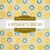 Vintage Circus Digital Paper DP1126 - Digital Paper Shop