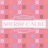 Sheriff Callie Digital Paper DP1336A - Digital Paper Shop