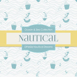 Nautical Dreams Digital Paper DP6426 - Digital Paper Shop
