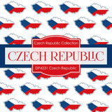 Czech Republic Digital Paper DP4231 - Digital Paper Shop