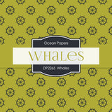 Whales Digital Paper DP2265 - Digital Paper Shop