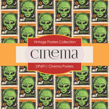 Cinema Posters Digital Paper DP6911 - Digital Paper Shop