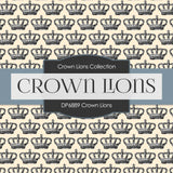 Crown Lions Digital Paper DP6889 - Digital Paper Shop