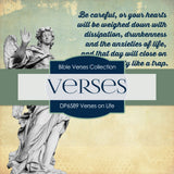 Verses on Life Digital Paper DP6589 - Digital Paper Shop