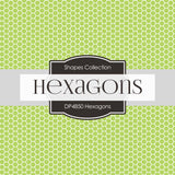 Hexagons Digital Paper DP4850 - Digital Paper Shop