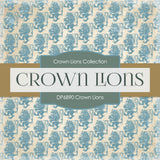 Crown Lions Digital Paper DP6890 - Digital Paper Shop