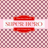 Super Hero Digital Paper DP2110 - Digital Paper Shop