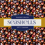 Seashells Digital Paper DP7111 - Digital Paper Shop