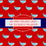 Heard Island and McDonald Islands Digital Paper DP6213 - Digital Paper Shop