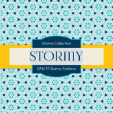 Stormy Patterns Digital Paper DP6197C - Digital Paper Shop