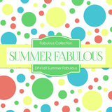 Summer Fabulous Digital Paper DP4169 - Digital Paper Shop