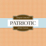Patriotic Digital Paper DP2331 - Digital Paper Shop